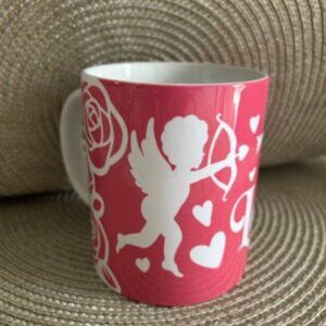 Hand crafted "I LOVE YOU" 12 ounce coffee mug